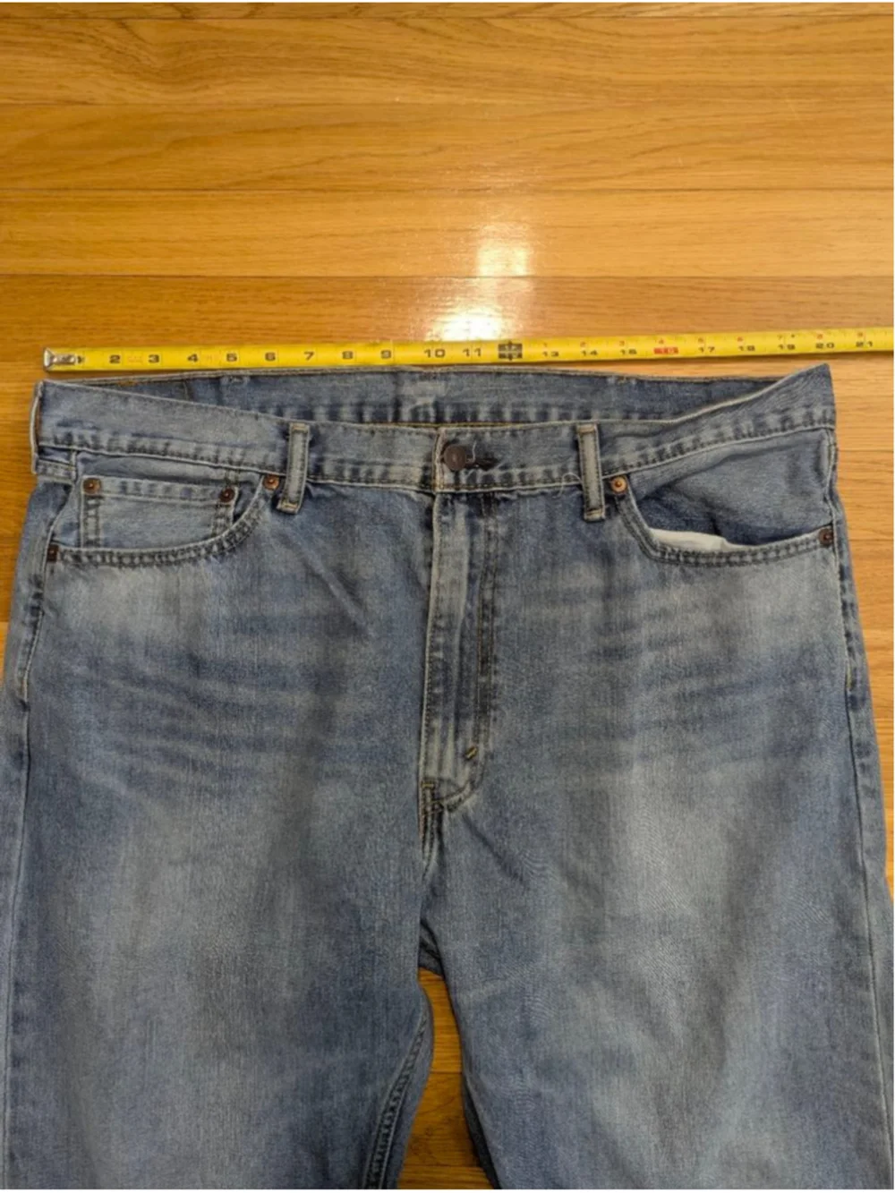 Levi's 505 Straight Jeans Waist 40 Inseam 32